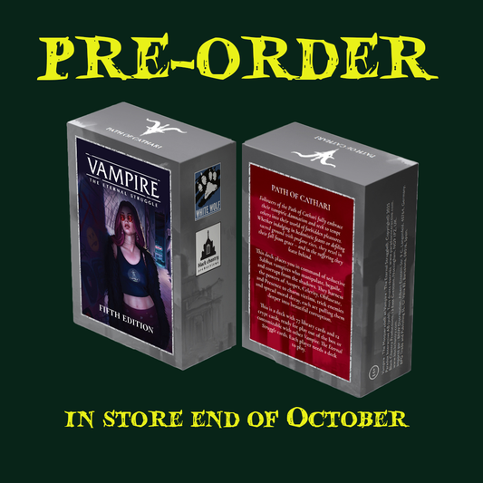 PRE-ORDER Sabbat - Path of Cathari