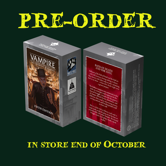 PRE-ORDER Sabbat - Path of Death and the Soul